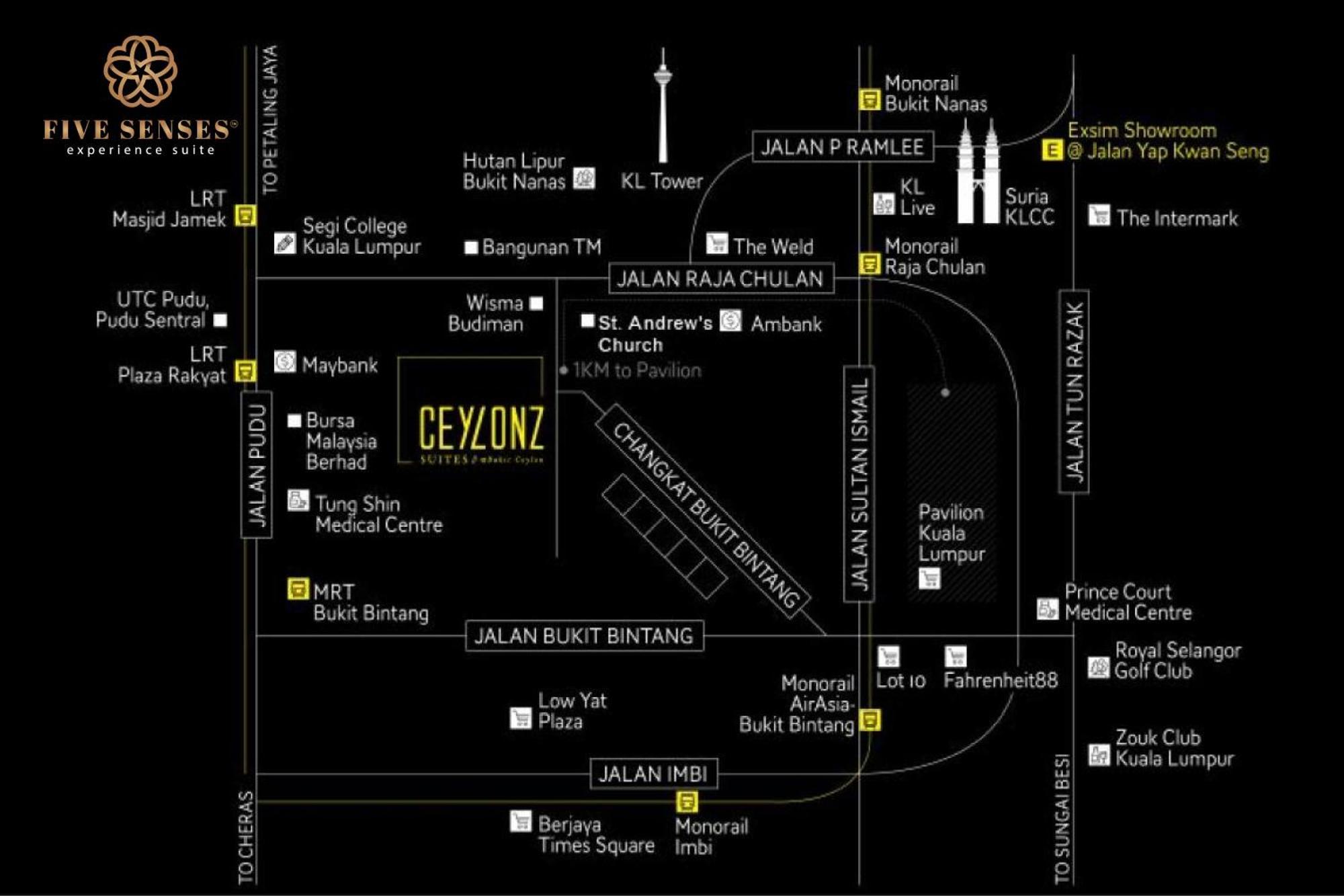 Ceylonz Suites Kuala Lumpur, Roam Екстер'єр фото